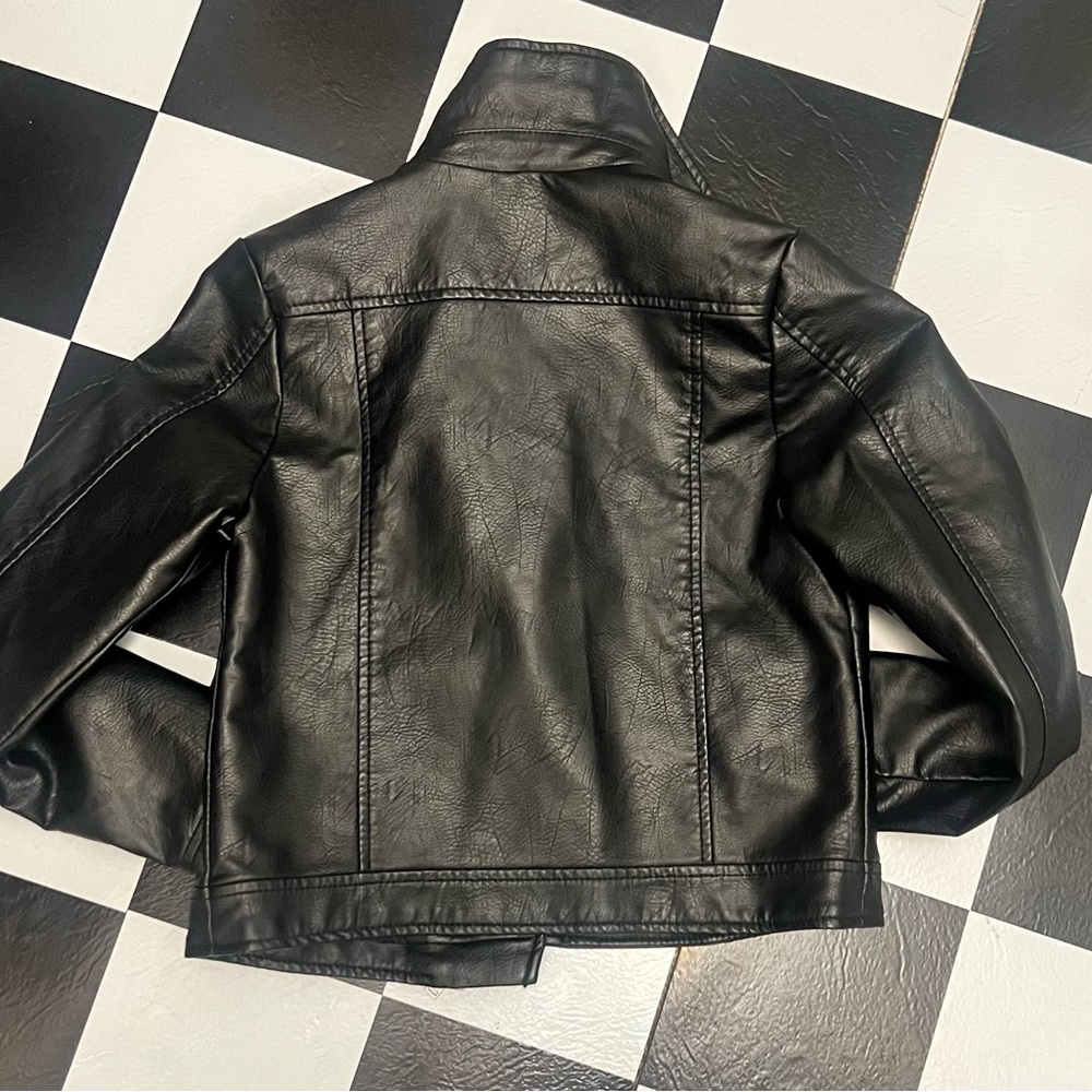 Primark Black Faux Leather Jacket